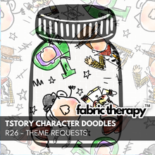 Load image into Gallery viewer, R26 - TStory Character Doodles - Pre-Order
