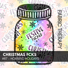 Load image into Gallery viewer, Horrific Holidays - Cotton Woven Collection - RETAIL