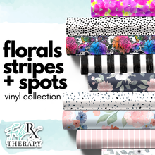 Load image into Gallery viewer, Florals + Stripes + Spots - Vinyl Collection - RETAIL