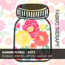 Load image into Gallery viewer, Florals + Stripes + Spots - Therxcloth  - RETAIL