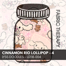 Load image into Gallery viewer, Cinnamon Rio Lollipop - 4 - Fabric Therapy ™ X Lyss Doodles