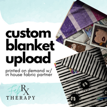 Load image into Gallery viewer, Custom Printed Minky - Finished Blankets - Pre-Order