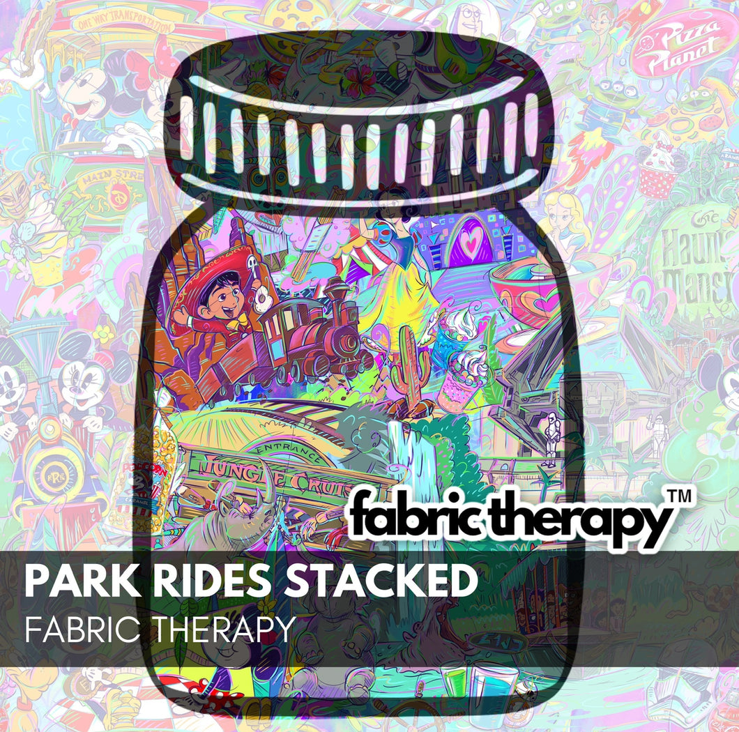 Park Rides Stacked - R17 Parks & Movies - PRE-ORDER