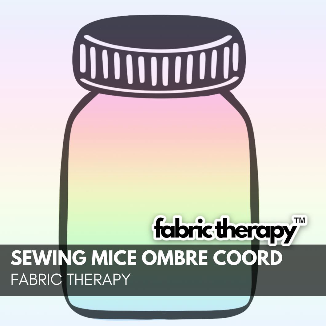 R24 - Sewing Mice Ombre Coord -  Pre-Order