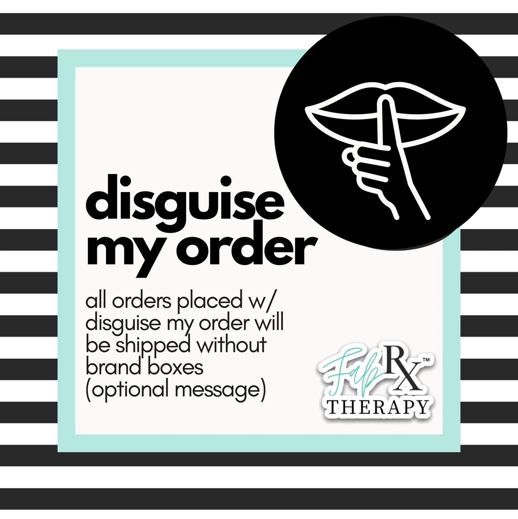 Disguise My Order