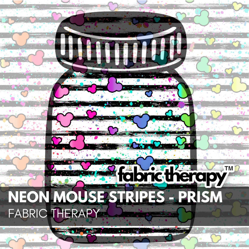 Neon Mouse Stripes - Prism - Pre-Order