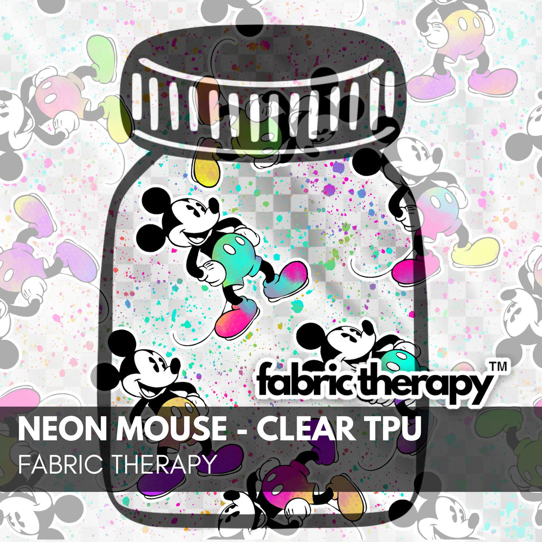 Team Design Choice - Neon Mouse - Clear Vinyl - RETAIL