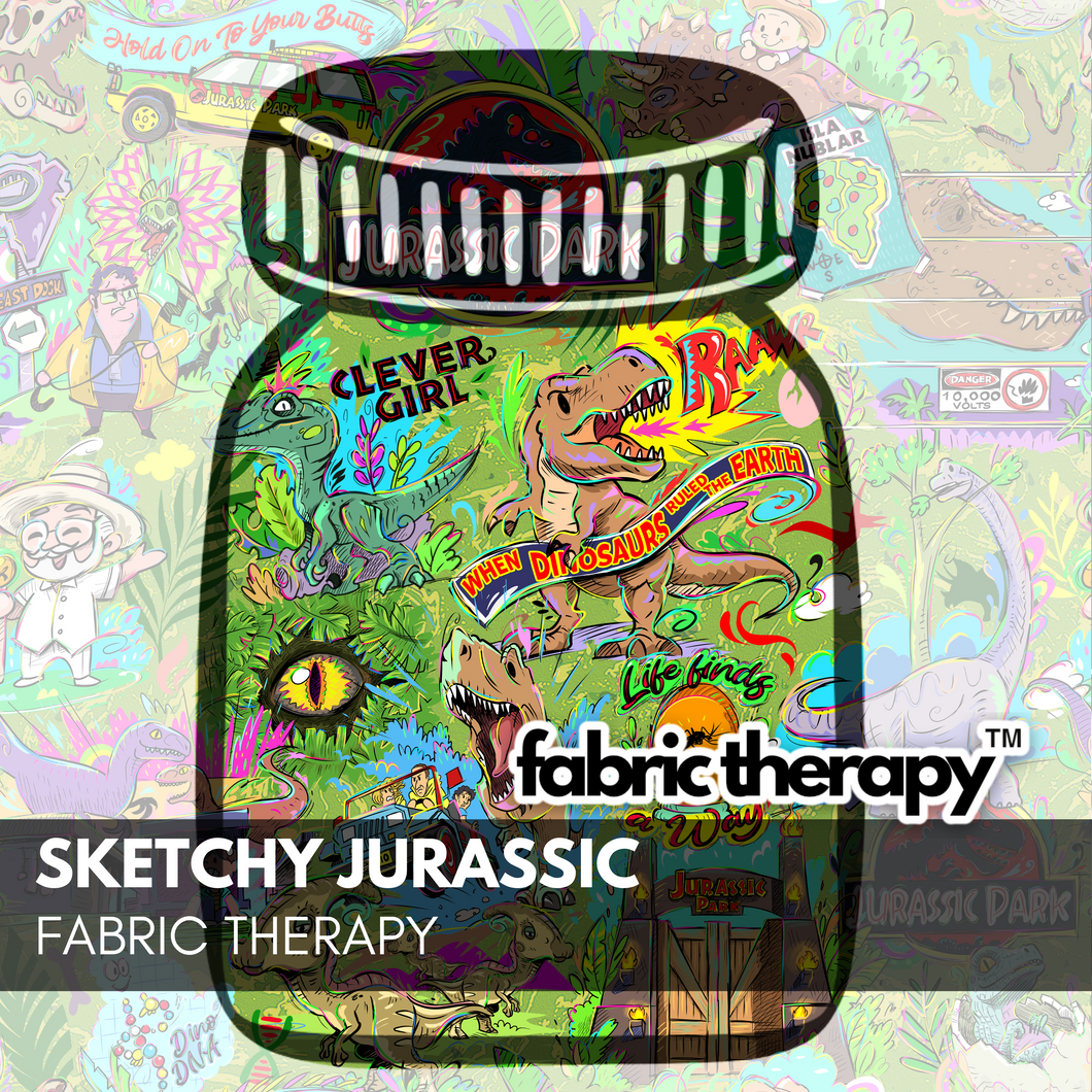 Sketchy Jurassic - R17 Parks & Movies - PRE-ORDER