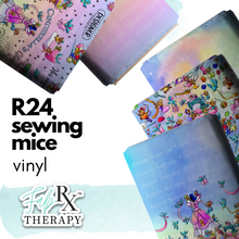 Load image into Gallery viewer, R24 - Sewing Mice - Vinyl - PRE-ORDER
