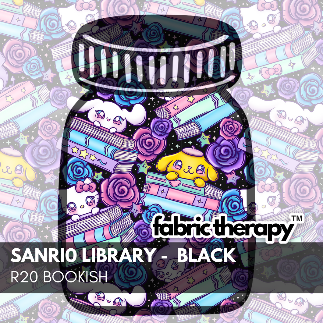 R20 - Sanri0 Library- Black - Bookish Pre-Order