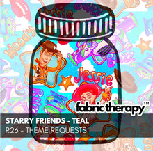 Load image into Gallery viewer, R26 - Starry Friends - Teal - PRE-ORDER

