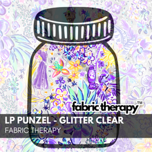 Load image into Gallery viewer, LP Florals - Clear Glitter Vinyl - RETAIL
