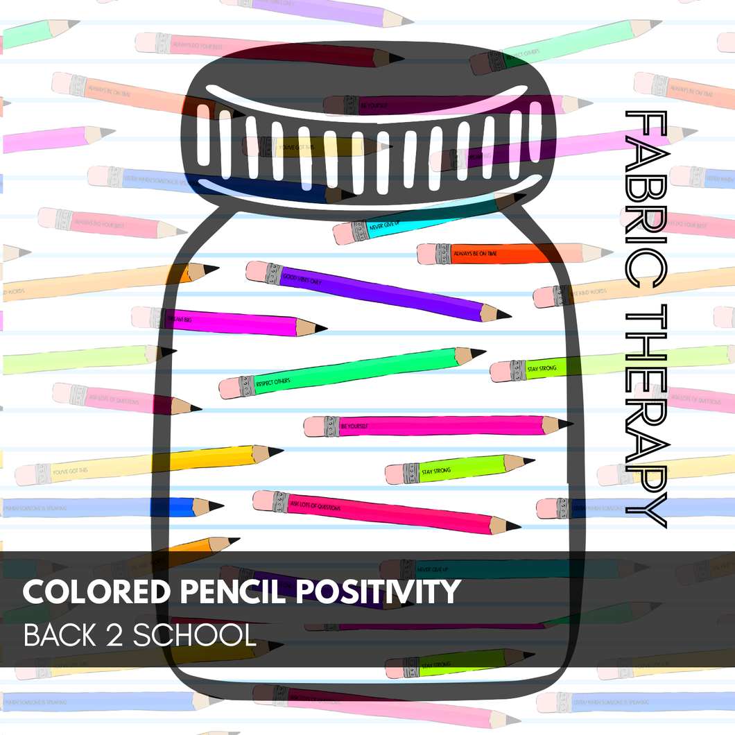 Colored Pencil Positivity -  Pre-Order