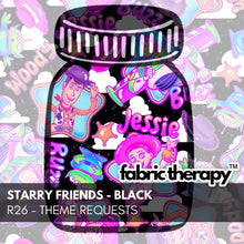 Load image into Gallery viewer, R26 - Starry Friends - Black - PRE-ORDER
