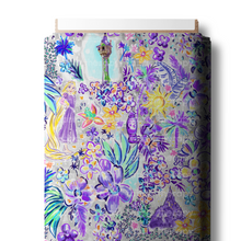 Load image into Gallery viewer, LP Florals - Clear Glitter Vinyl - RETAIL
