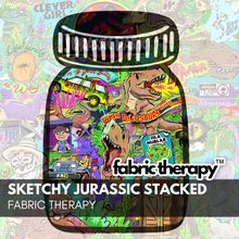 Load image into Gallery viewer, Sketchy Jurassic Stacked - R17 Parks &amp; Movies - PRE-ORDER
