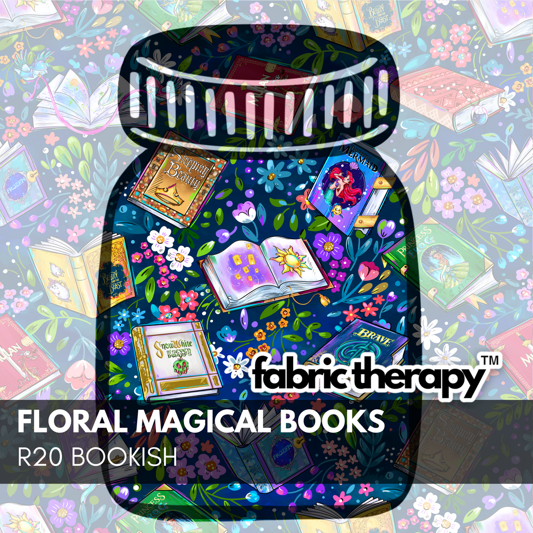 R20 -Floral Magical Books - Bookish Pre-Order