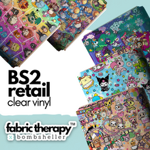 Load image into Gallery viewer, Fabric Therapy™️ x Bombsheller Collection - Clear Vinyl - BS2 RETAIL
