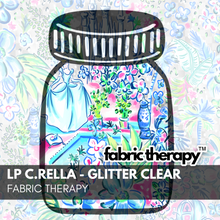 Load image into Gallery viewer, LP Florals - Clear Glitter Vinyl - RETAIL
