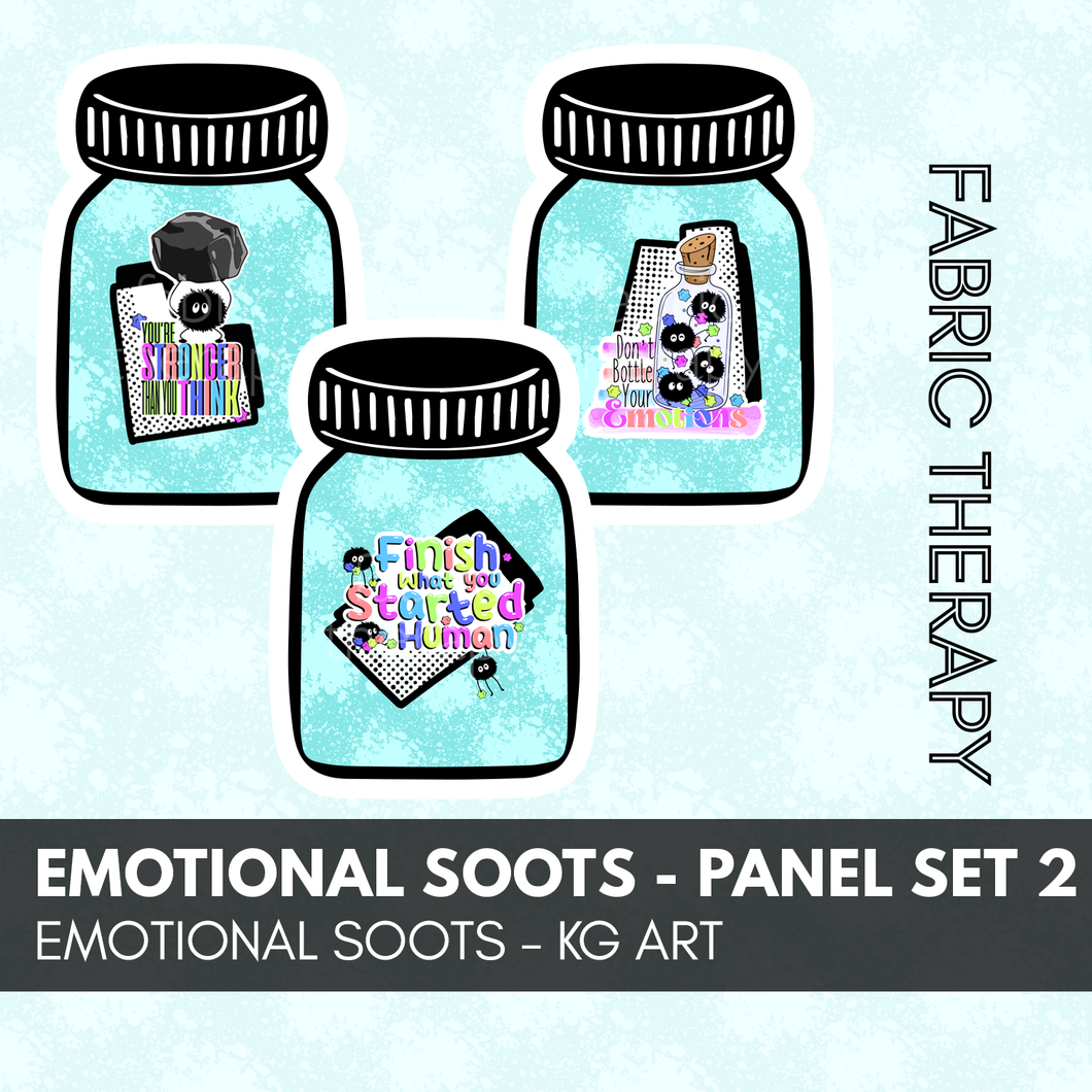 Emotional Soots Collection - Waterproof Canvas - RETAIL