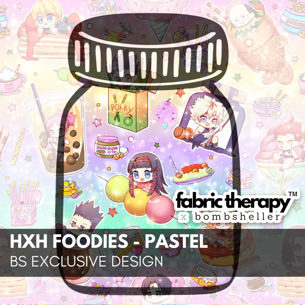 HXH Foodies - Pastel - BS3 - Fabric Therapy™️ x Bombsheller Collection - PRE-ORDER