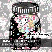 Load image into Gallery viewer, Harajuku Kitty - Black - BS3 - Fabric Therapy™️ x Bombsheller Collection - PRE-ORDER
