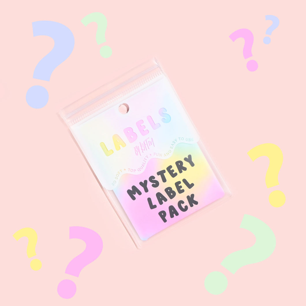 Mystery Labels Pack - Woven Labels Retail