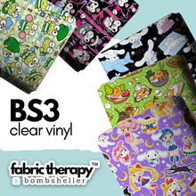 Load image into Gallery viewer, BS3 - Fabric Therapy X Bombsheller - Clear Vinyl Collection - PRE-ORDER
