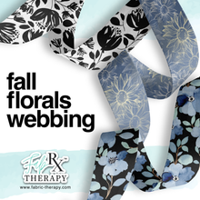 Load image into Gallery viewer, Fall Florals Webbing - PRE-ORDER
