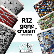 Load image into Gallery viewer, R12 Gone Cruisin&#39; - Cotton Lycra Collection - RETAIL
