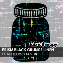 Load image into Gallery viewer, Prism Black Grunge Linen - Fall Non-Inspired Designs - Coordinate - PRE-ORDER
