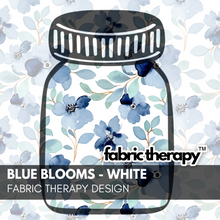 Load image into Gallery viewer, Blue Blooms (White) Fall Non-Inspired Designs - Main - PRE-ORDER
