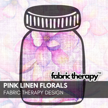 Load image into Gallery viewer, Pink Linen Florals - Fall Non-Inspired Designs - Main - PRE-ORDER
