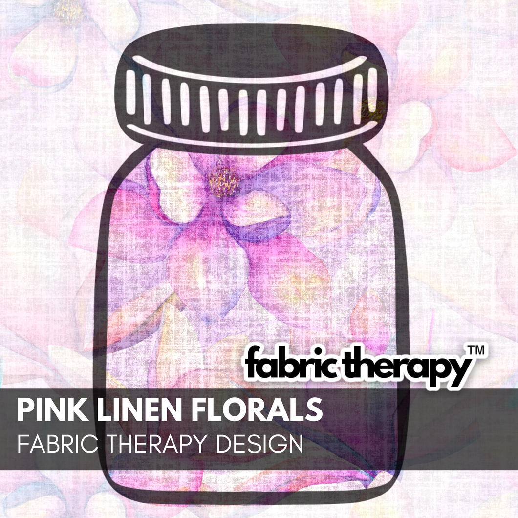 Pink Linen Florals - Fall Non-Inspired Designs - Main - PRE-ORDER