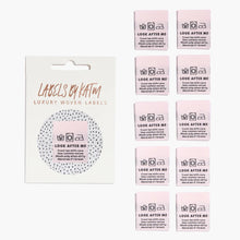 Load image into Gallery viewer, Look After Me Care Label - Woven Labels Retail
