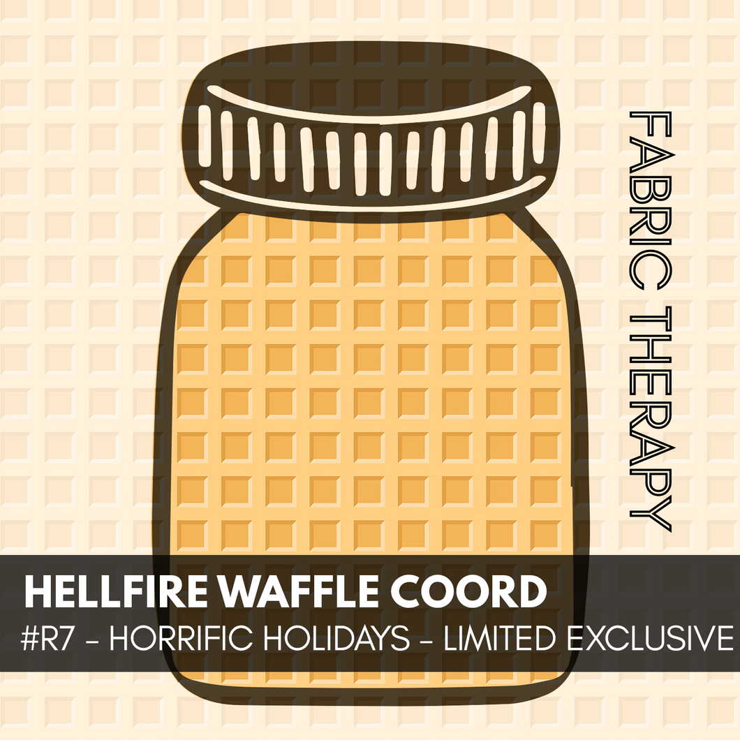 Hellfire Waffle Coord - Limited Exclusive Design