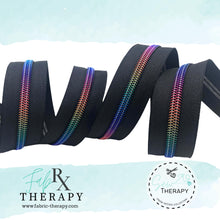 Load image into Gallery viewer, Rainbow Zipper Tape Retail
