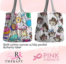 Load image into Gallery viewer, Fabric Therapy™️ x Pink Strength Exclusive Tote Bag - Retail

