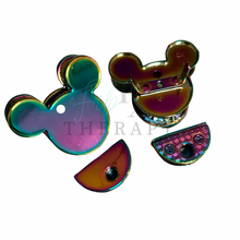 Load image into Gallery viewer, Prism Rainbow Mouse Head Clip Lock
