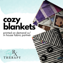 Load image into Gallery viewer, Custom Printed Minky - Finished Blankets - Pre-Order
